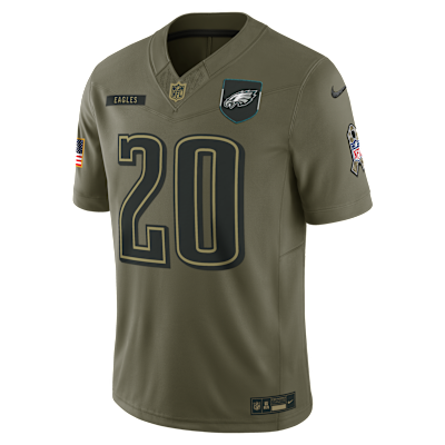 Brian Dawkins Philadelphia Eagles Salute to Service Retired Men's